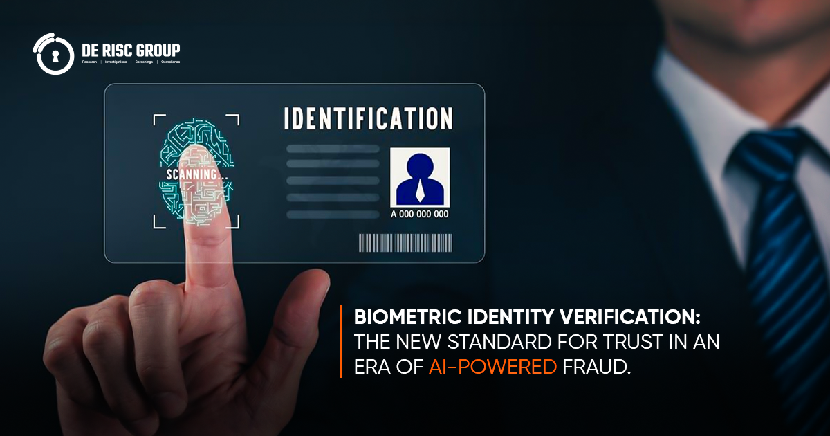 Biometric Identity Verification: The New Standard for Trust in an Era of AI-Powered Fraud